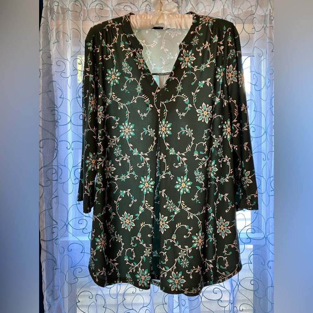 Floral Long Sleeve Blouse